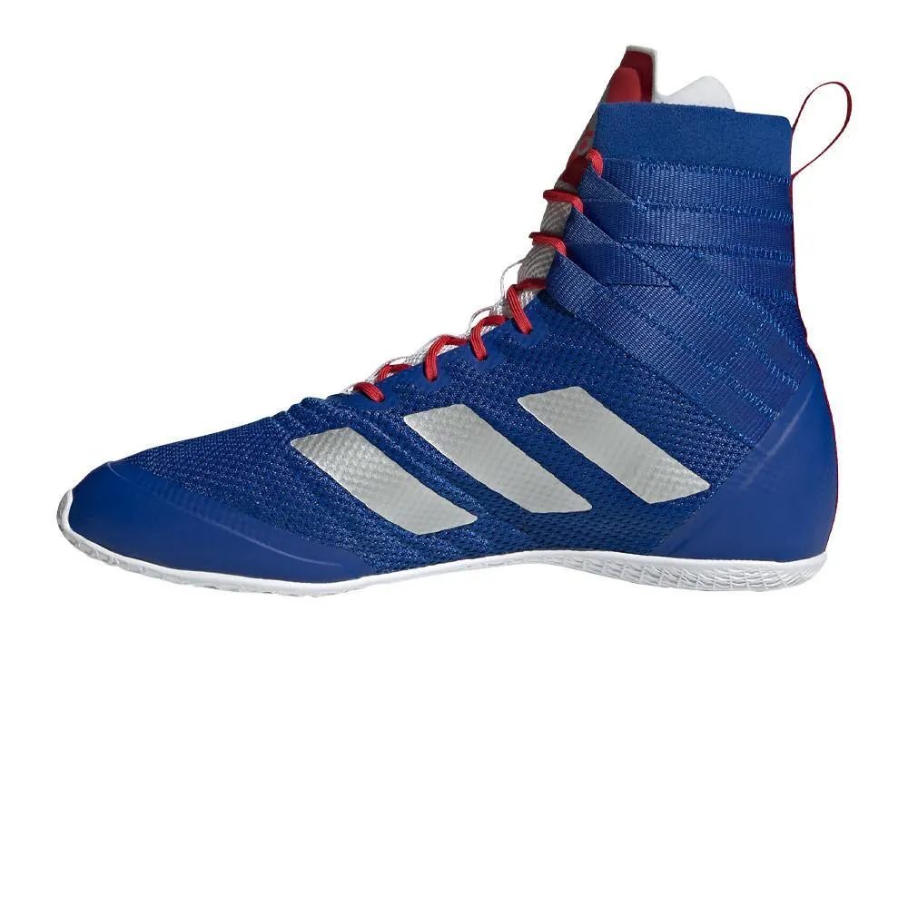 Adidas Speedex 18 Boxing Shoes Blue and red