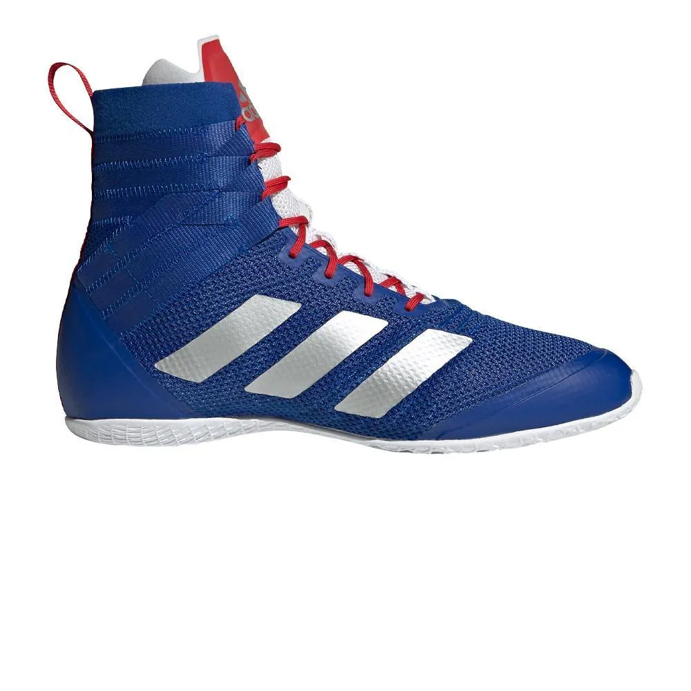 Adidas Speedex 18 Boxing Shoes Blue and red