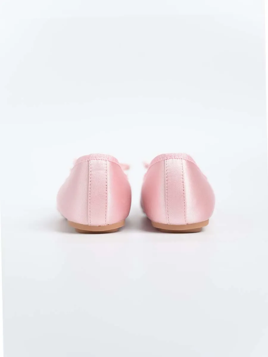 Allegra Ballerina Ribbon Flats