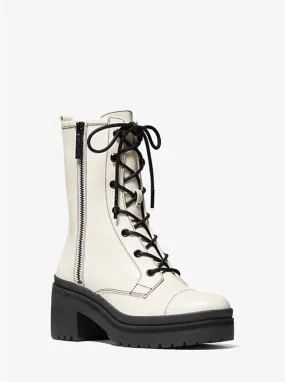 Anaka Leather Combat Boot