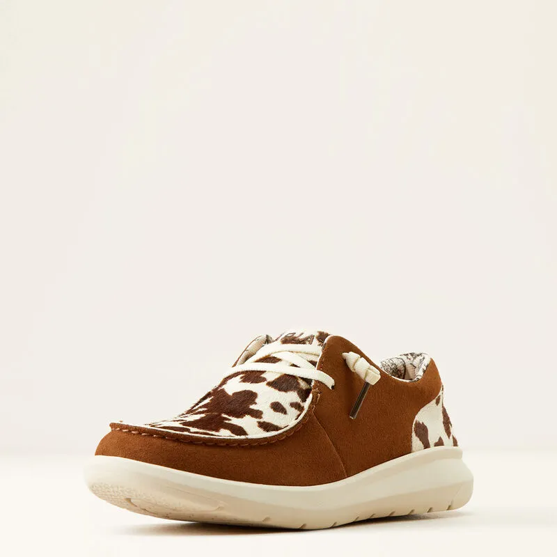 Ariat Cow Print Ginger Hilo Shoe