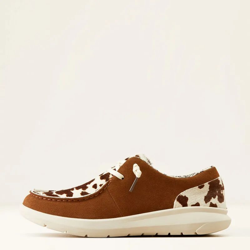 Ariat Cow Print Ginger Hilo Shoe