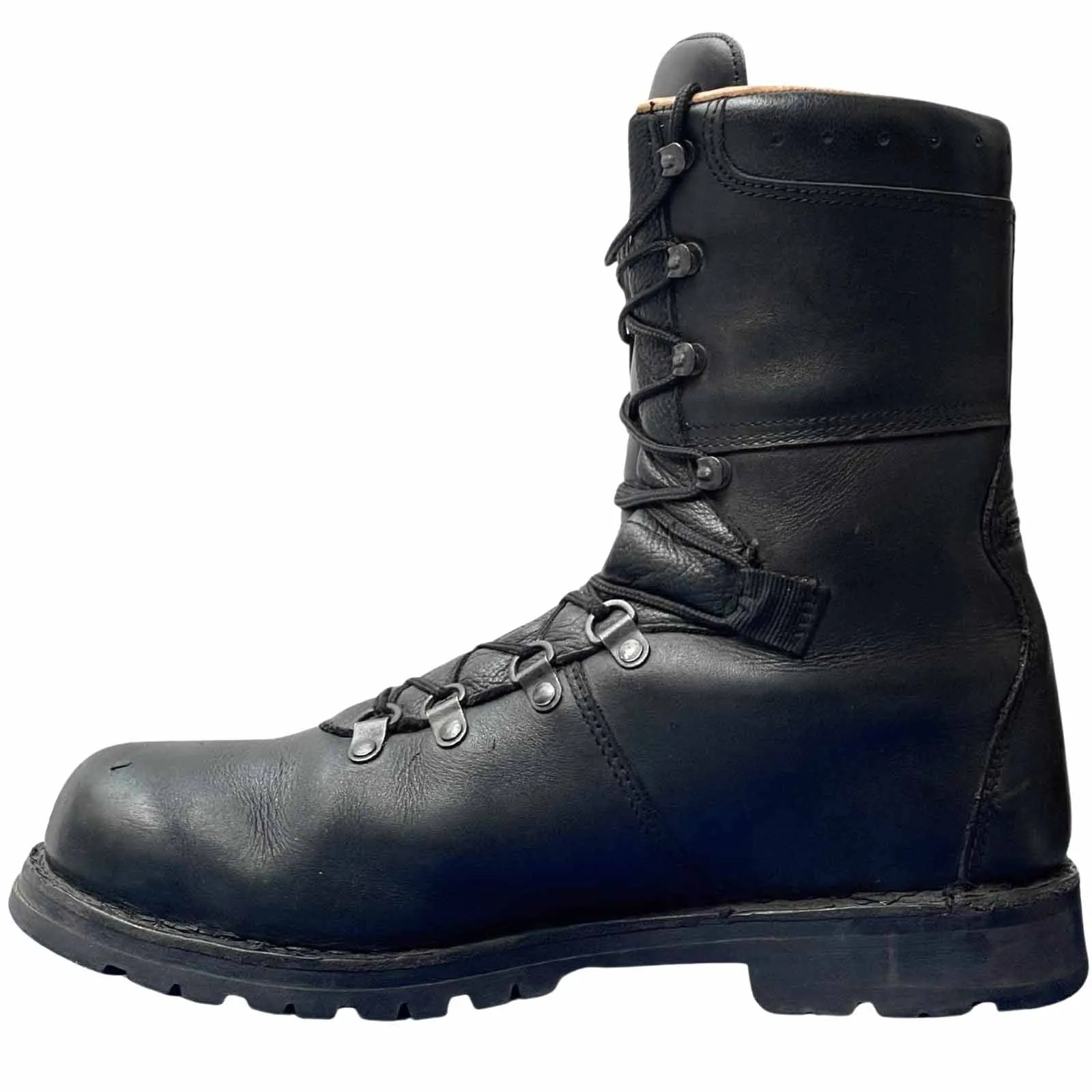 Austrian Army Leather KAZ 03 Combat Boots - Full Lined