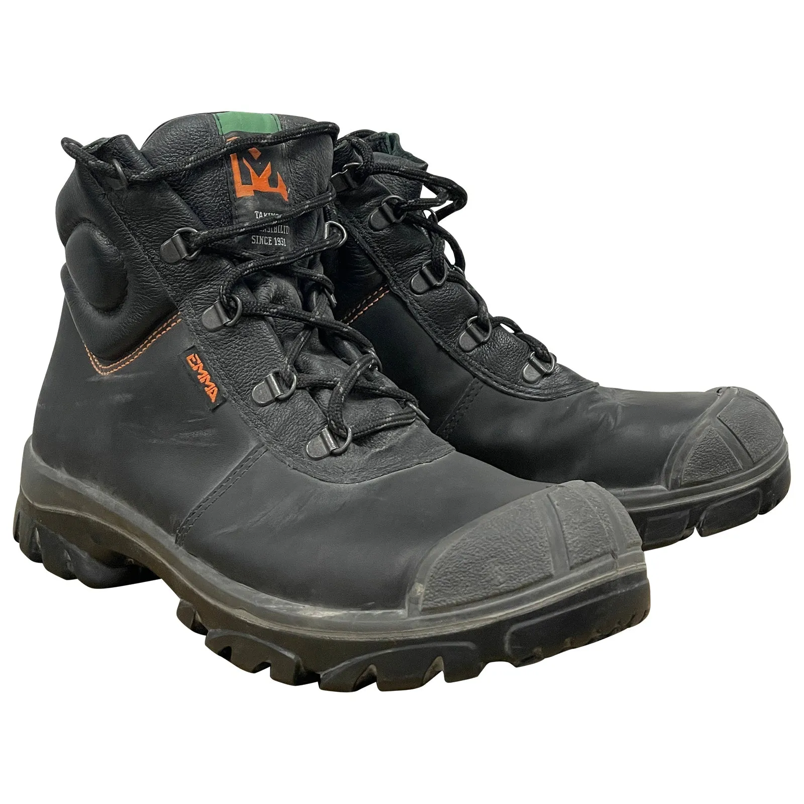 Black Combat Military Safety Boots - Random Pair