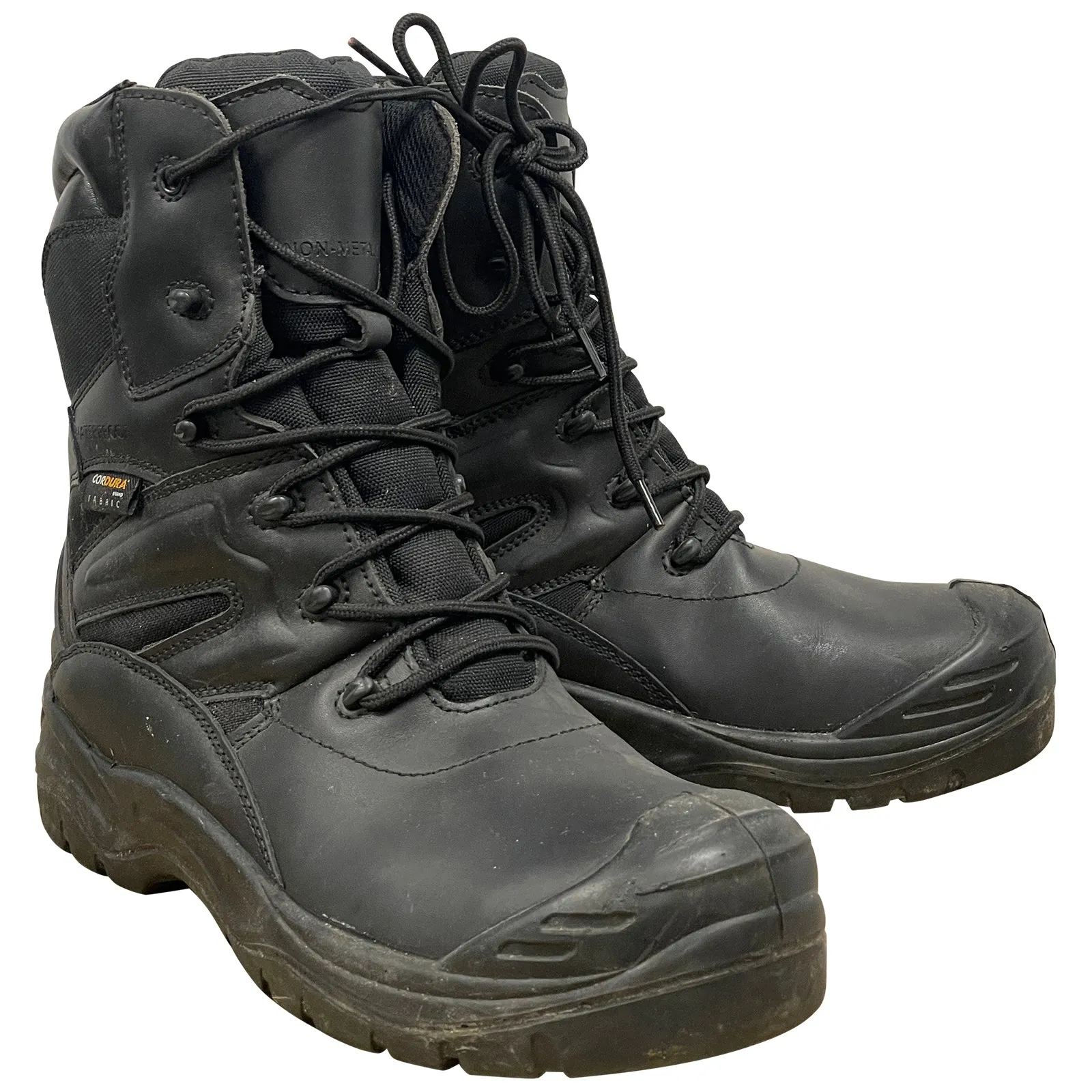 Black Combat Military Safety Boots - Random Pair