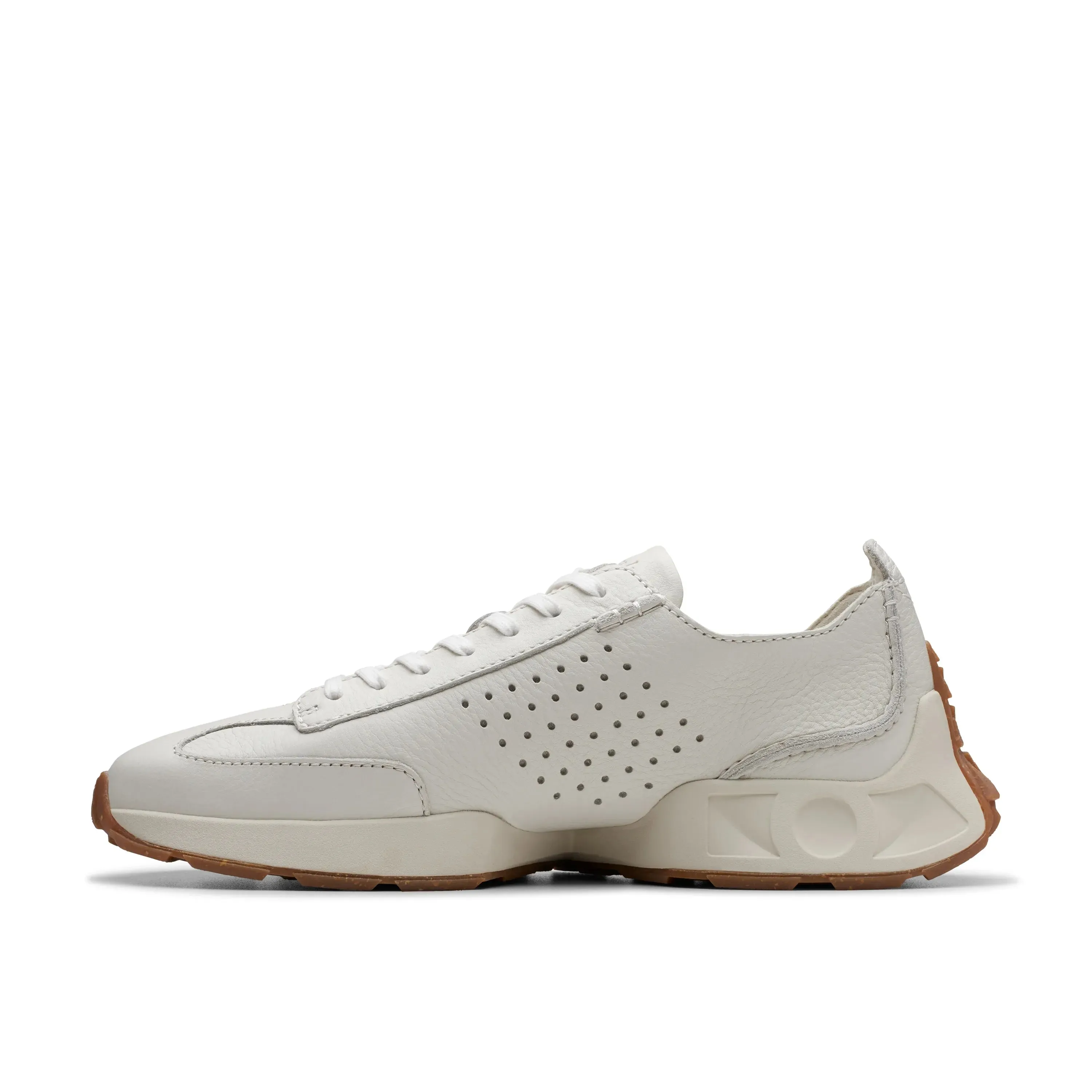 CLARKS | SNEAKERS HOMBRE | CRAFT SPEED WHITE LEATHER | BLANCO