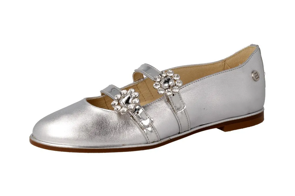 Communion Double Buckle Jewelled Dress Shoes