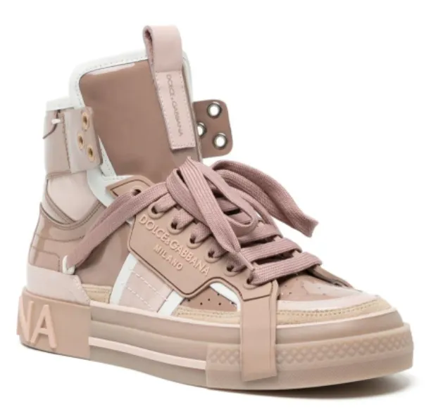 DOLCE & GABBANA - Custom 2.Zero high-top sneakers