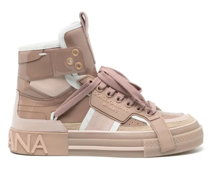 DOLCE & GABBANA - Custom 2.Zero high-top sneakers