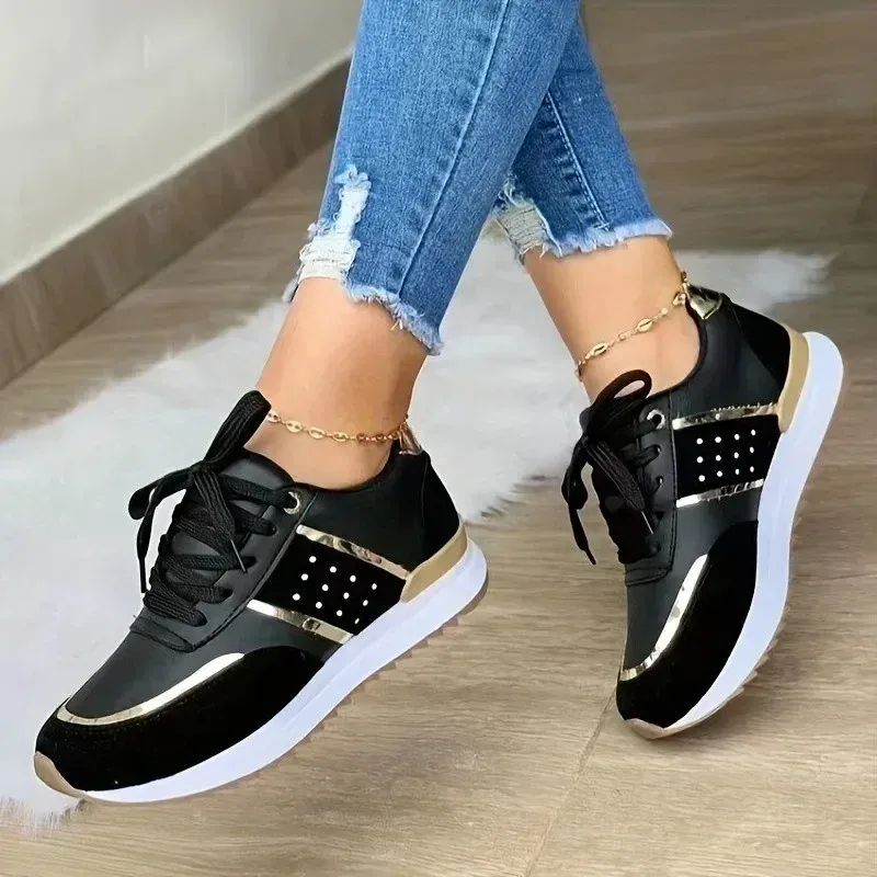 Evangeline - Elegant Platform Sneakers for Women