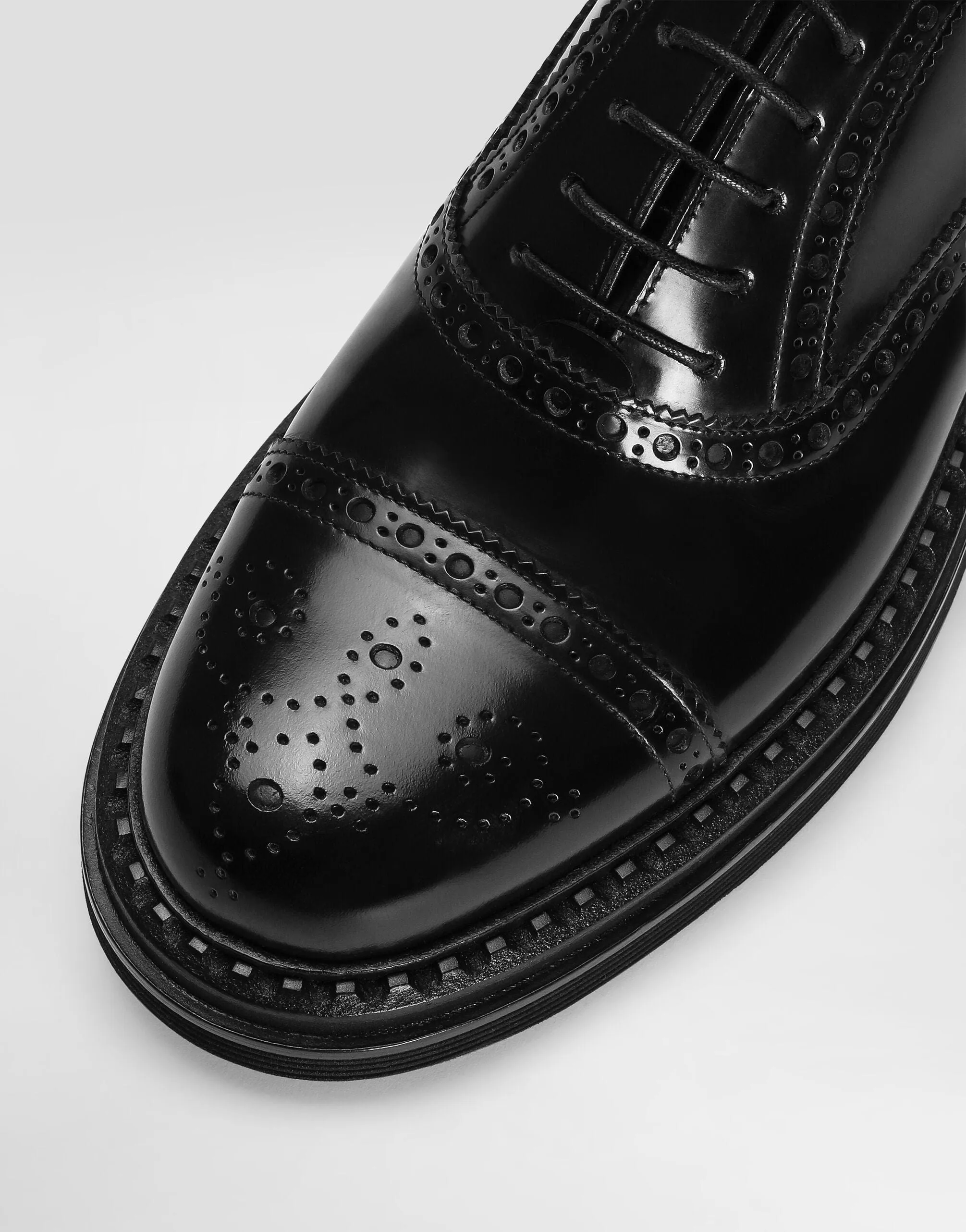 Francesina Leather Derby Shoes