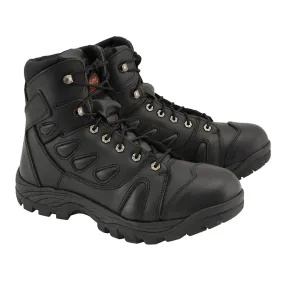 Men’s 6” All Leather Tactical Boot w/ Side Zipper