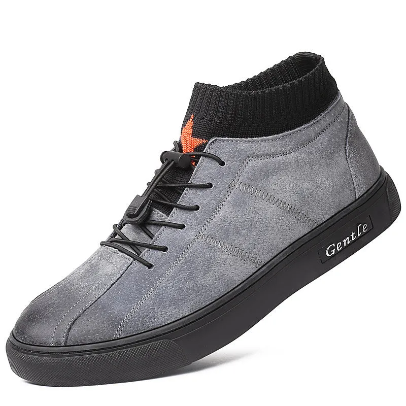 Men's casual high-top sneakers