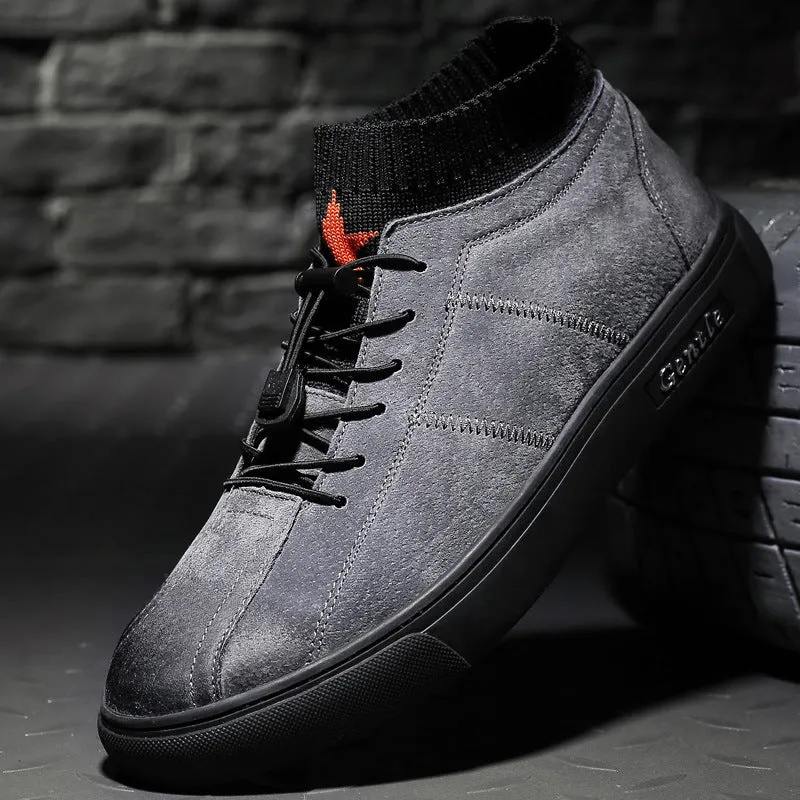 Men's casual high-top sneakers