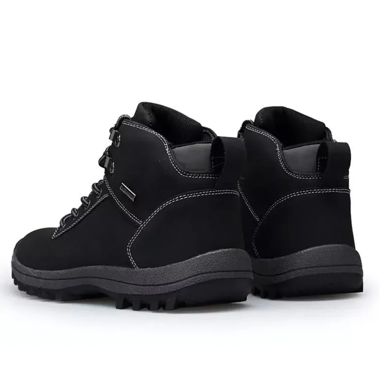 Men's Winter/Autumn  Leather Waterproof Sneakers | Plus Size