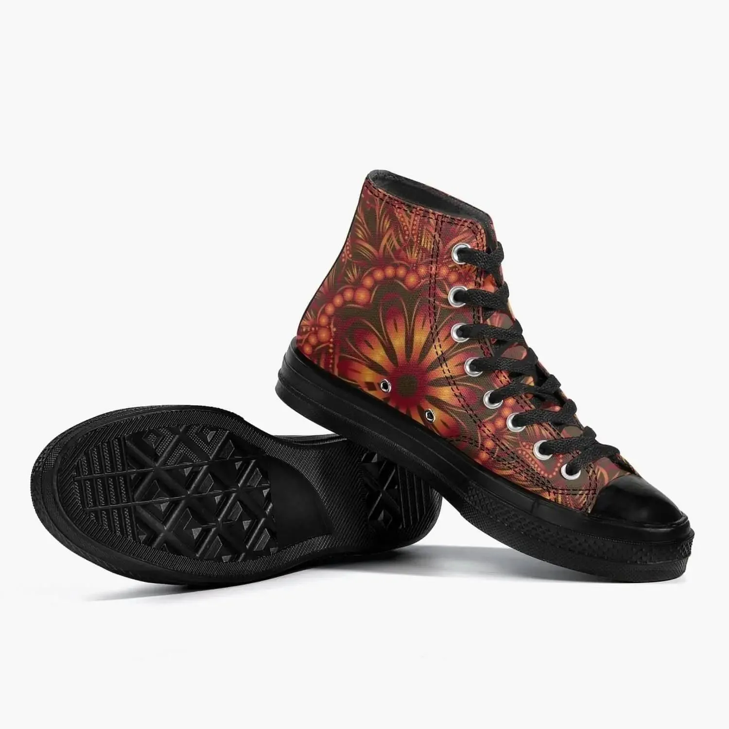 New MISHA High-Top Canvas Shoes - Black