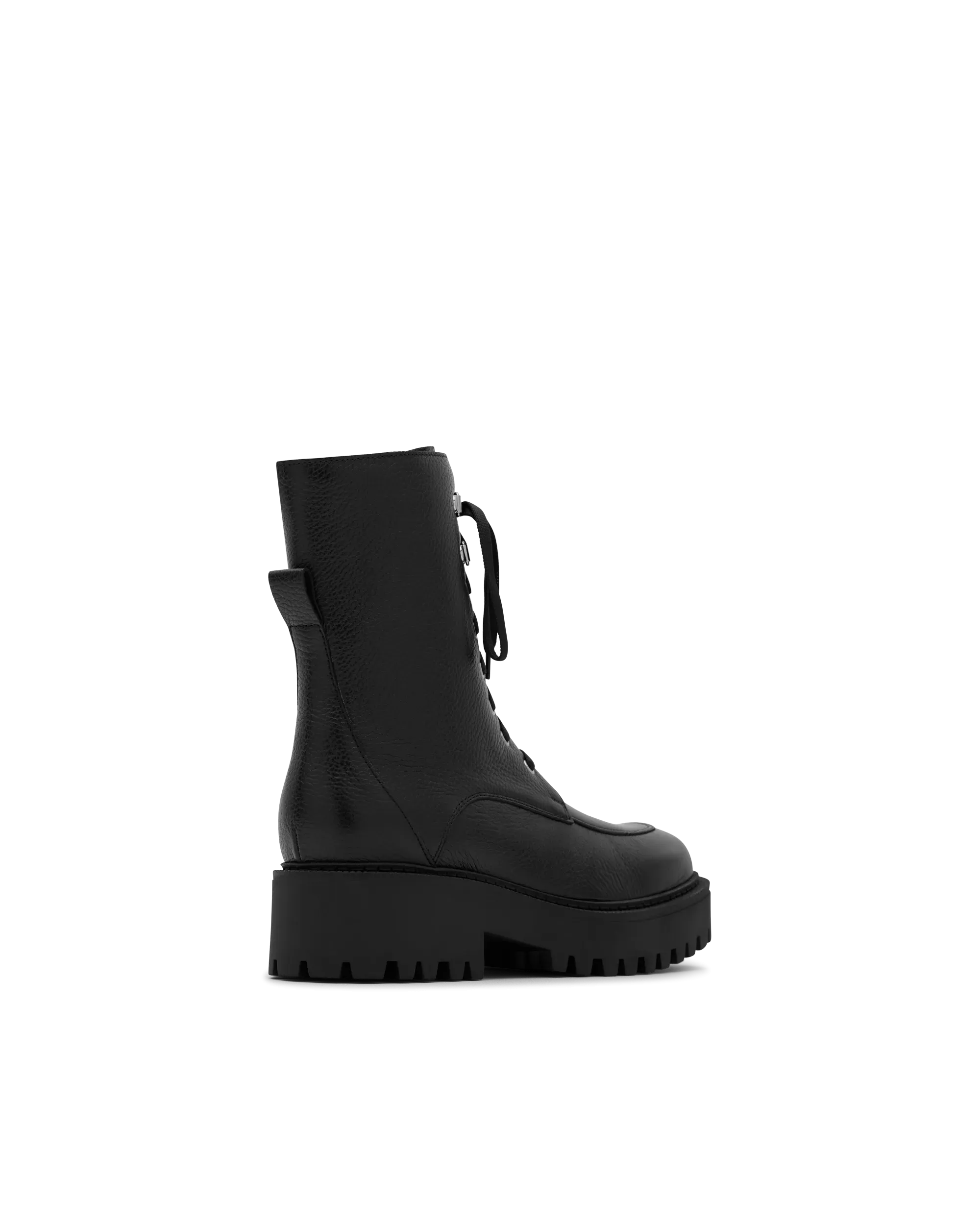 Nila Leather Combat Boots