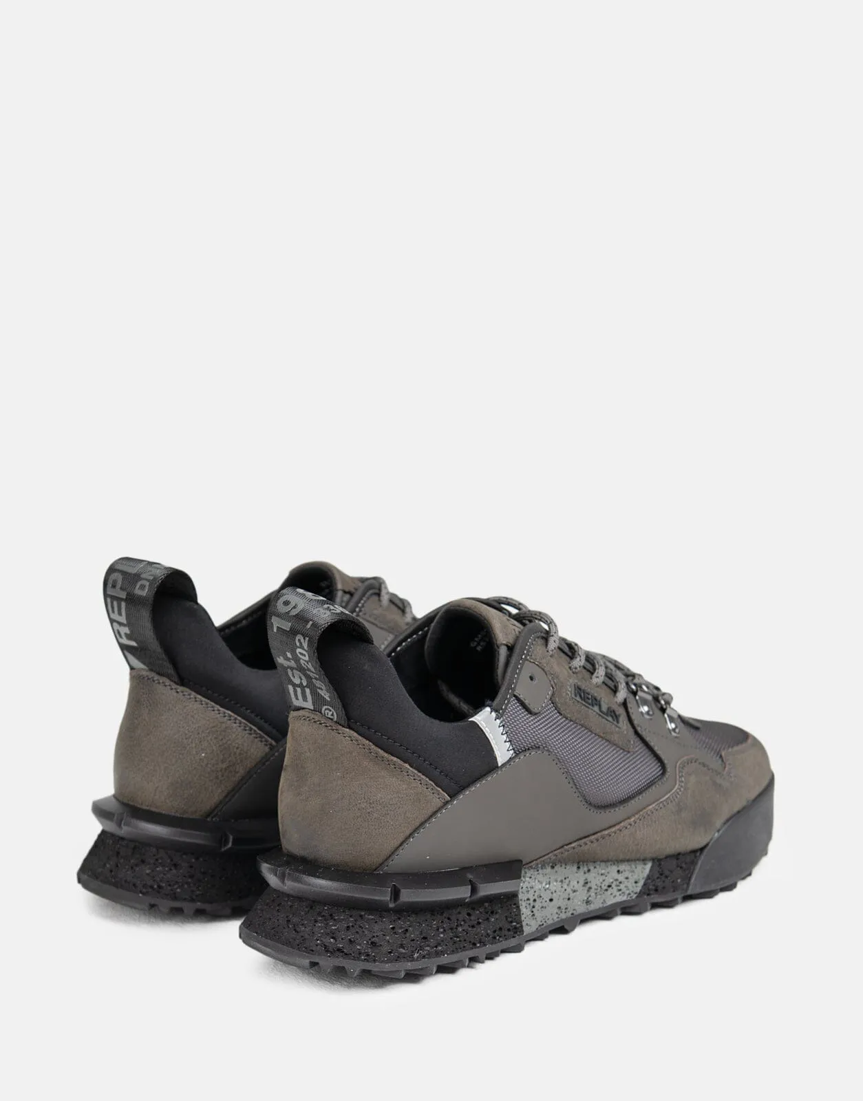 Replay Field Speed 2K Grey Black Sneakers