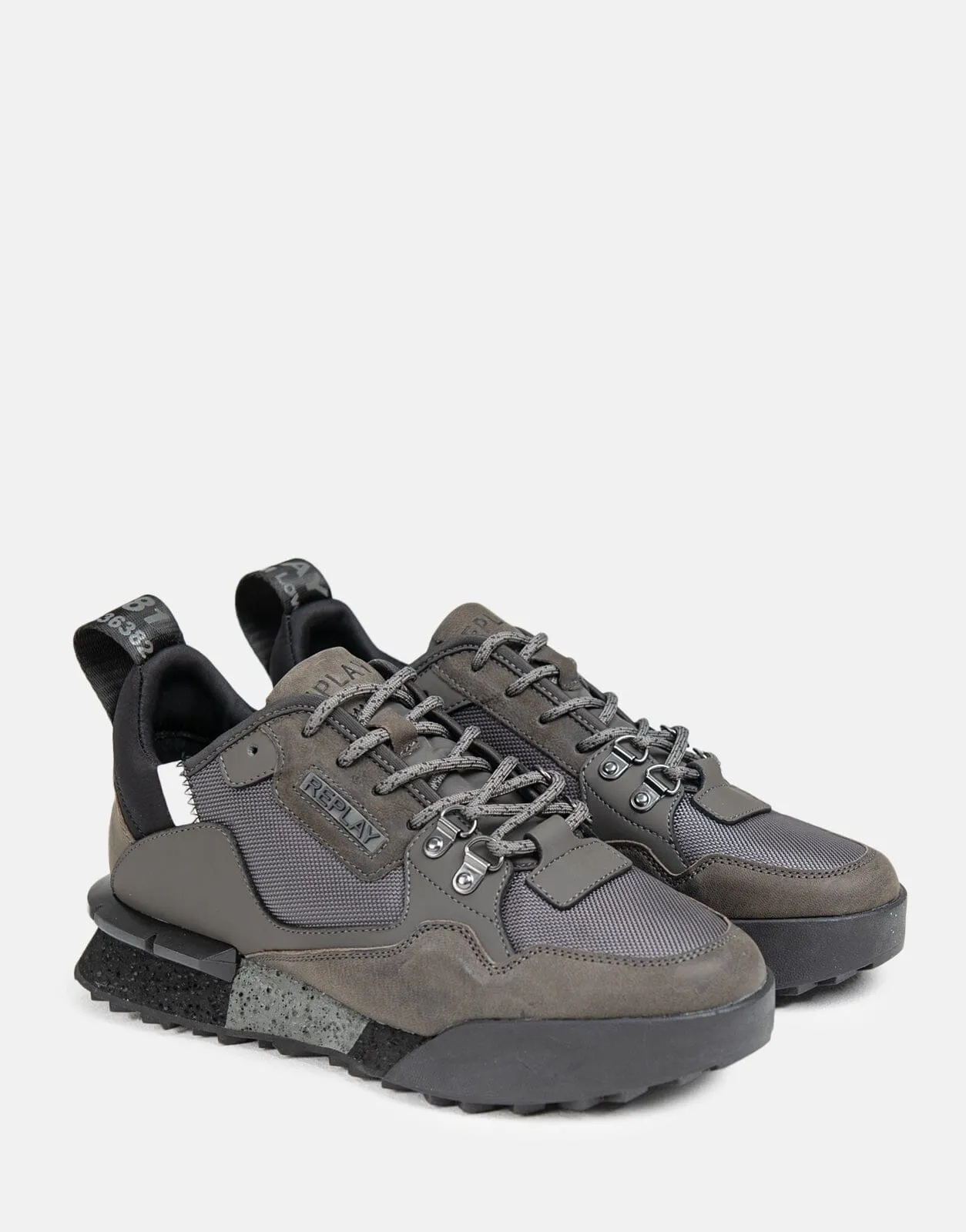 Replay Field Speed 2K Grey Black Sneakers