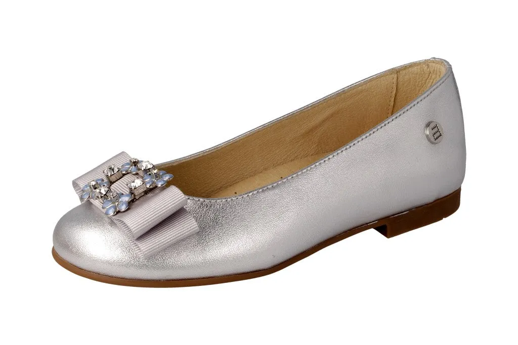 SALE Classic Communion Ballerina Flats with a Bow