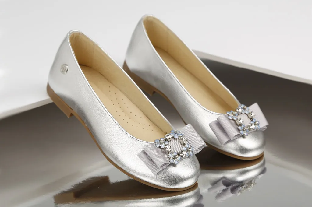 SALE Classic Communion Ballerina Flats with a Bow