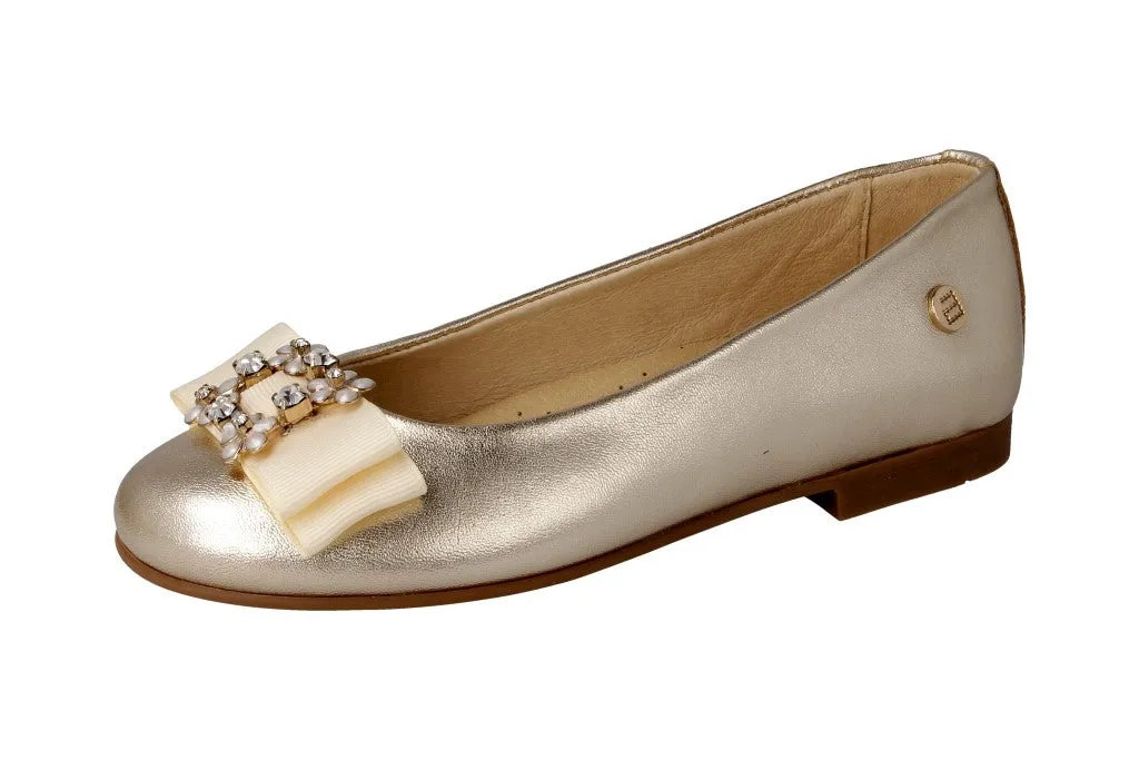 SALE Classic Communion Ballerina Flats with a Bow