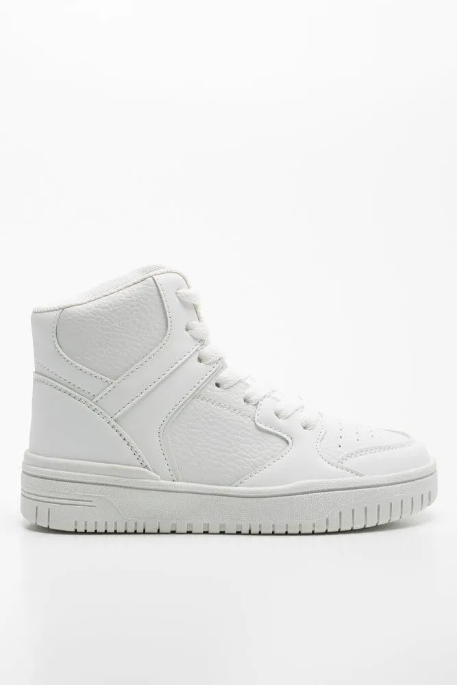 Skate High Top Sneaker White