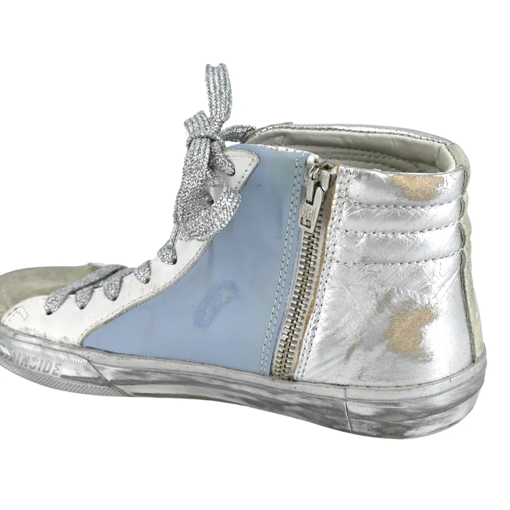 Slide High-Top Sneakers