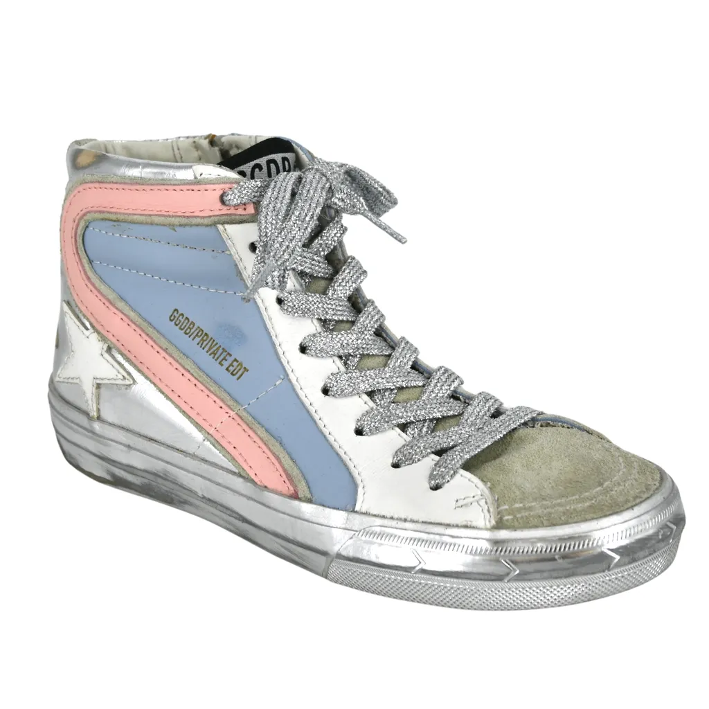 Slide High-Top Sneakers