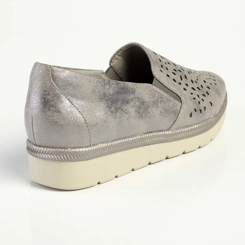 Soft Style By Hush Puppies - Soft Julisa Sneaker - Pewter