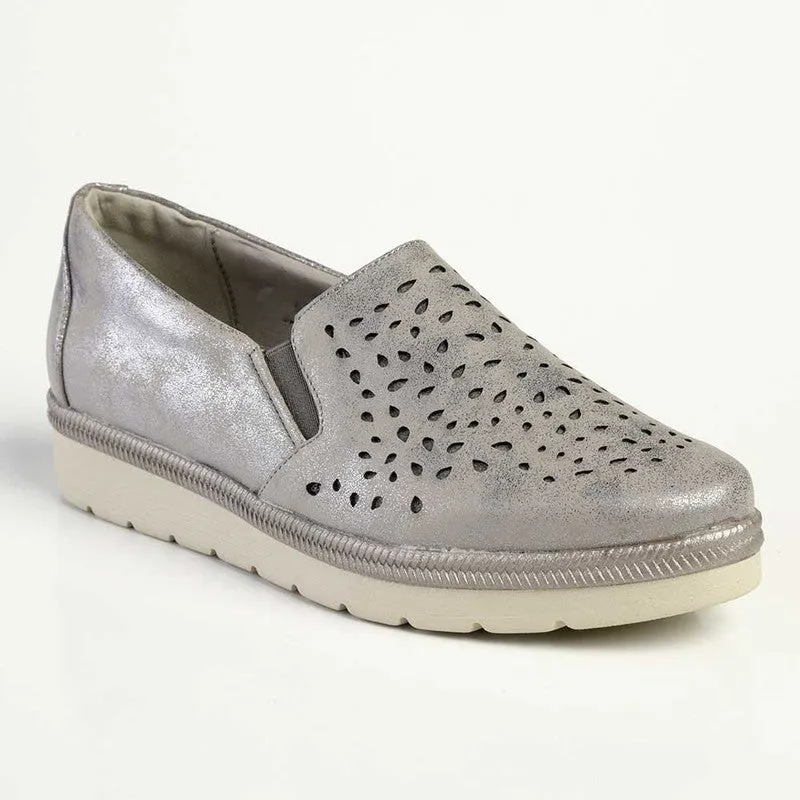 Soft Style By Hush Puppies - Soft Julisa Sneaker - Pewter