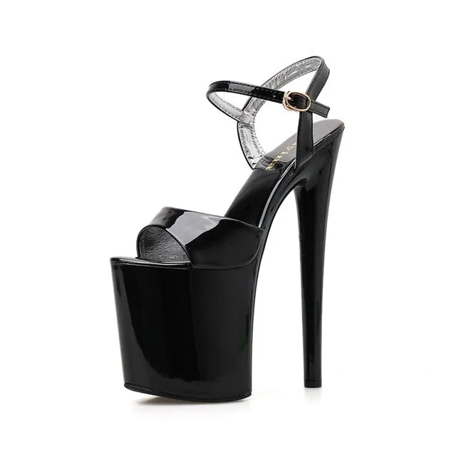 Ultra High Heel Stripper Shoes