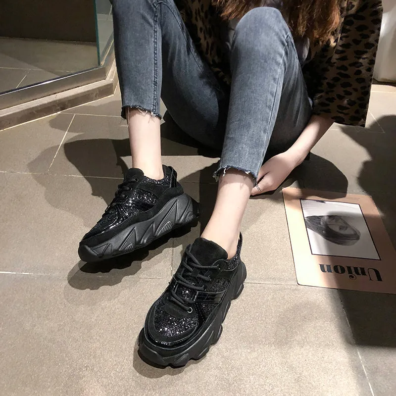 Women's Casual Sneakers With Platform